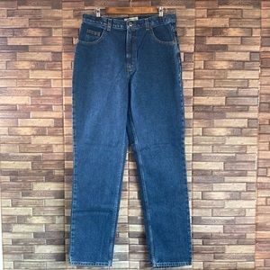 NWT Womens Vintage 90’s Mom Jeans Dark Wash St John’s Bay Size 14